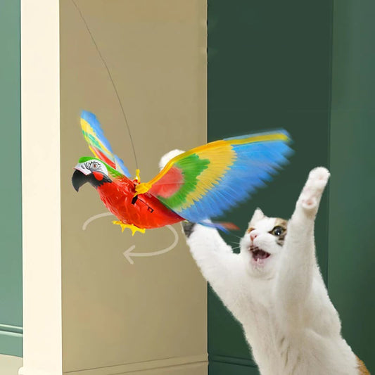 Interactive Flying Cat Toy for Endless Fun