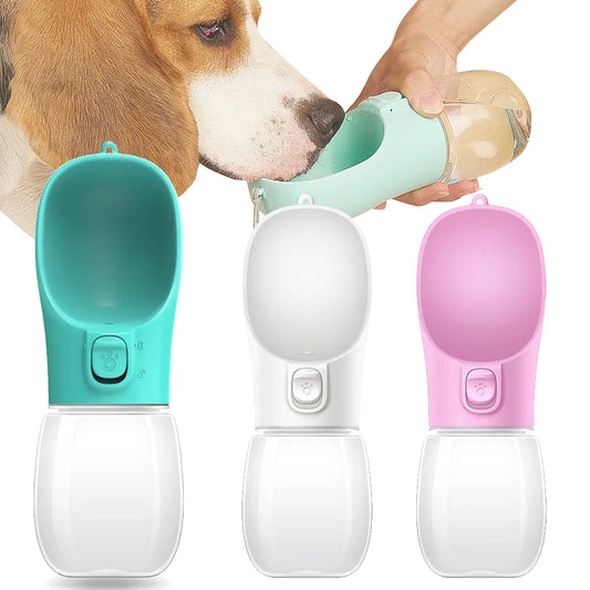 Outdoor Leakproof Walking Drinking Bowls Pet Water Bottle