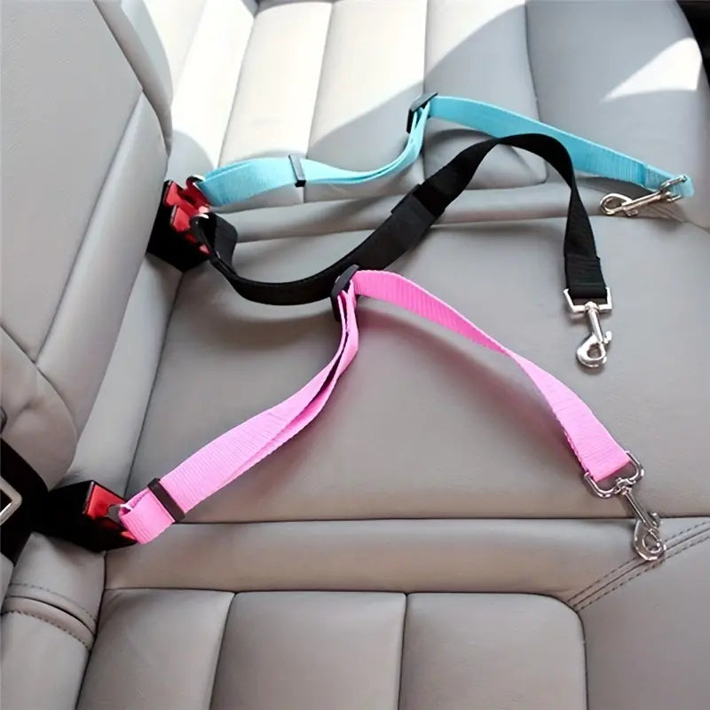 1pc Adjustable Vehicle Safety Seatbelt Harness for Dogs