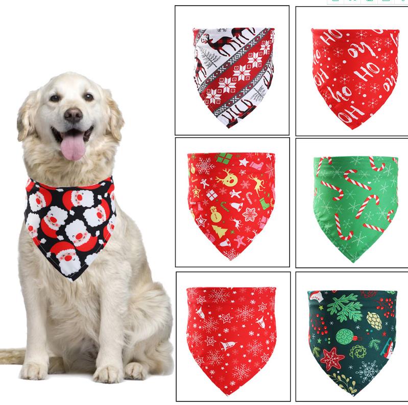 Christmas Pet Saliva Towel