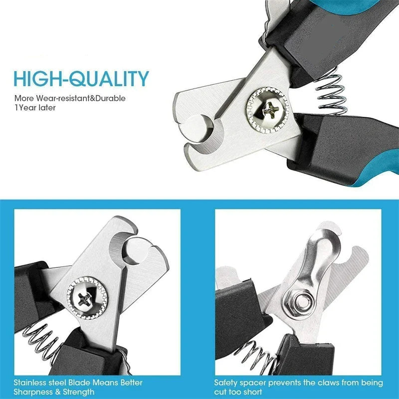 Eco-Friendly Stainless Steel Professional Claw Care Pet Nail Clipper