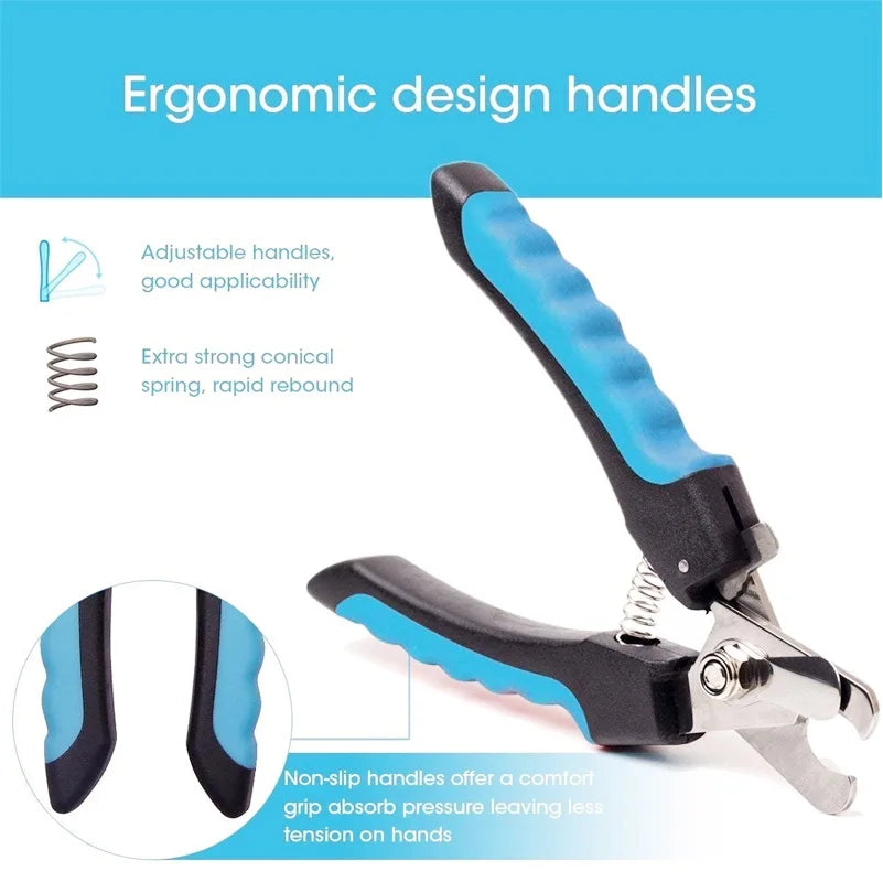 Eco-Friendly Stainless Steel Professional Claw Care Pet Nail Clipper