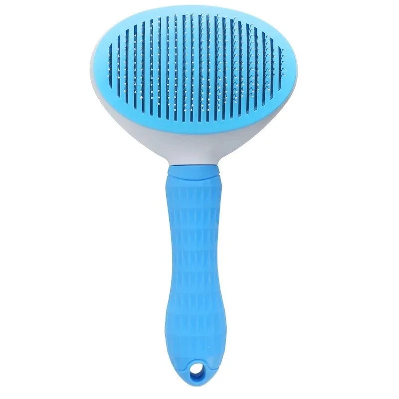 Self-cleaning Pet Hair Remove Comb Cat Slicker Brush Pet Hair Removal Comb For Cats Grooming Brushes Dog Combs Cat Accessories