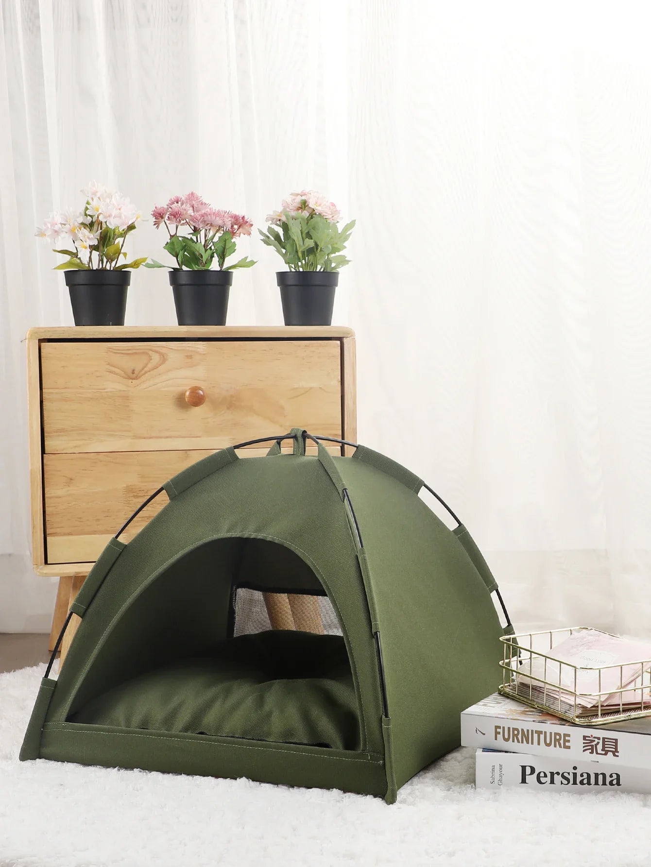 Warm Pet Tent Bed for Cats