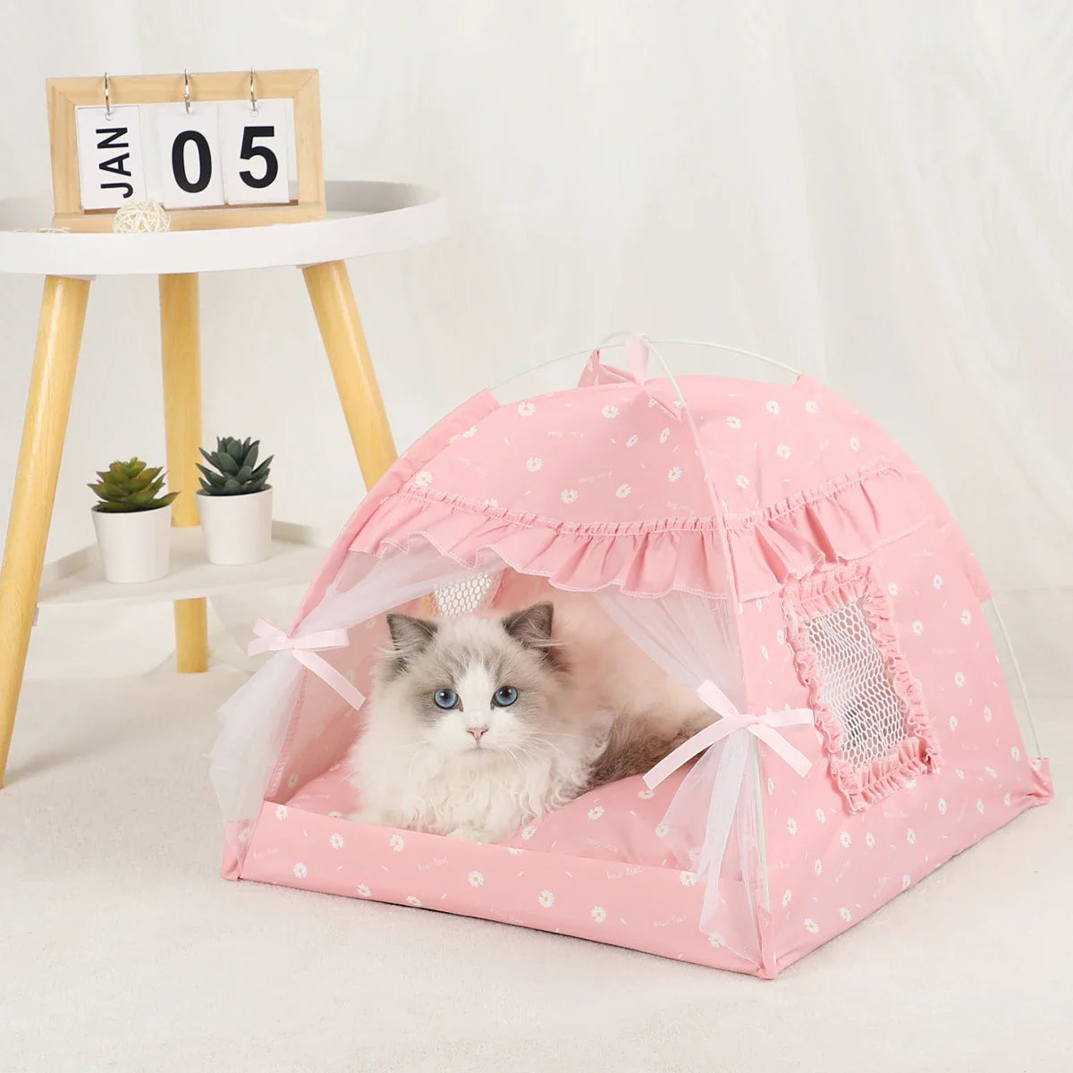 Warm Pet Tent Bed for Cats