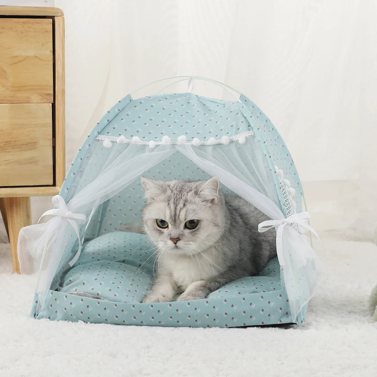 Warm Pet Tent Bed for Cats