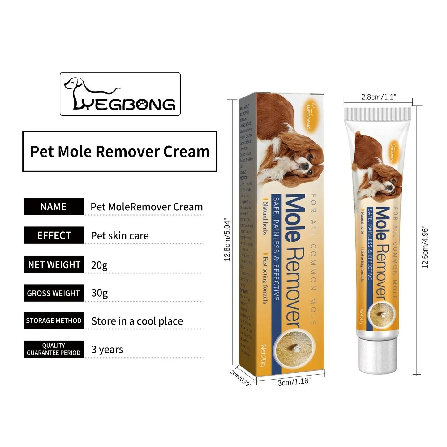 Dog Wart Remover Cream Anti Moles