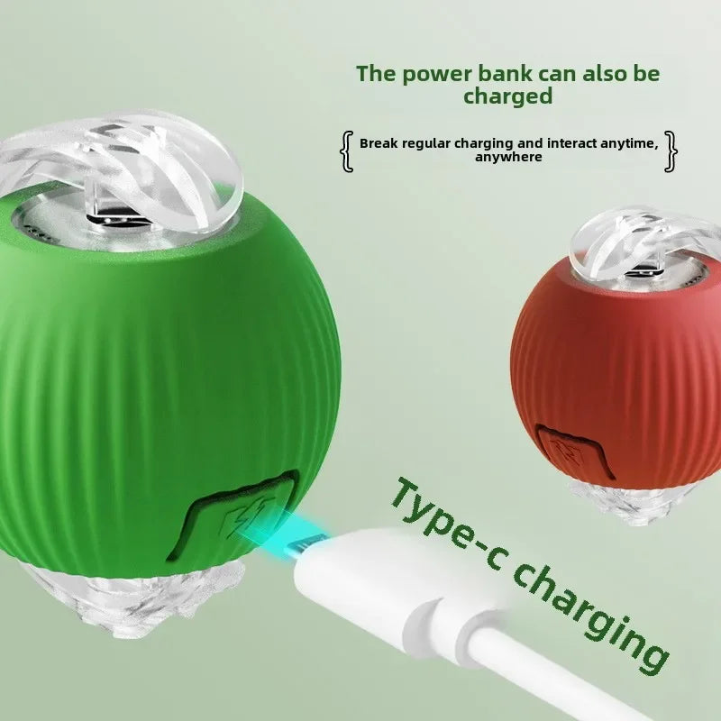 Rechargeable Smart Pet Interactive Rolling Ball- Buy 1 get 1 free