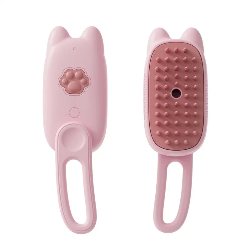 3-in-1 Electric Steam Pet Grooming Brush