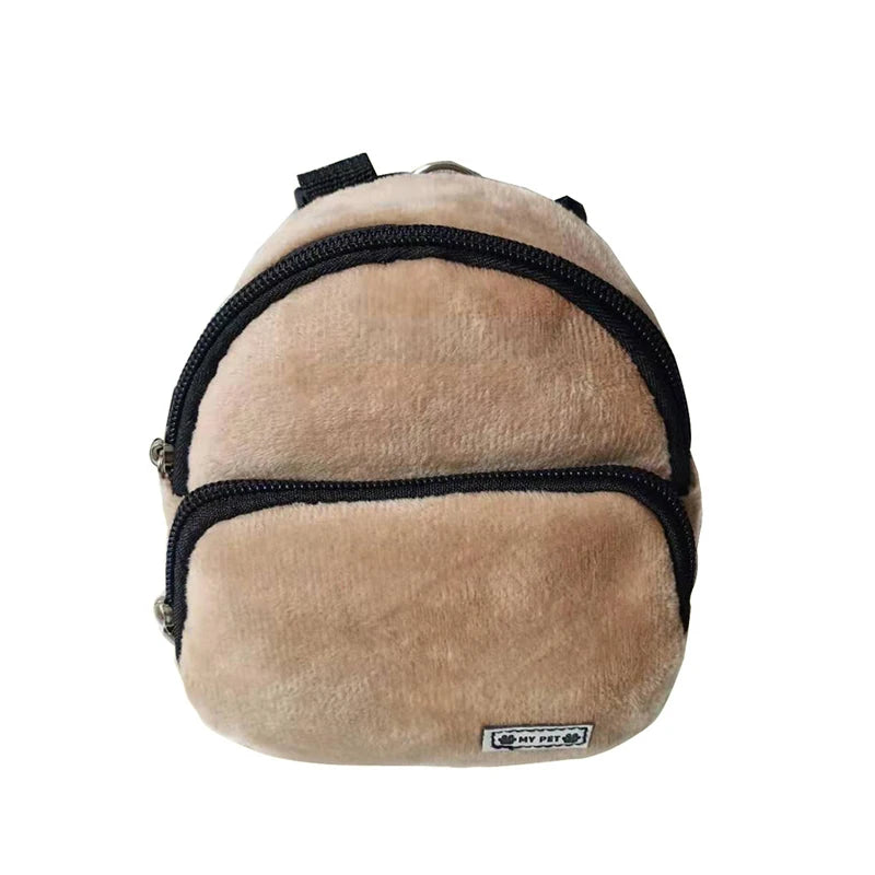 Dog Backpack, Dog snack Bag, Turtle Shape Or Regular Backpack