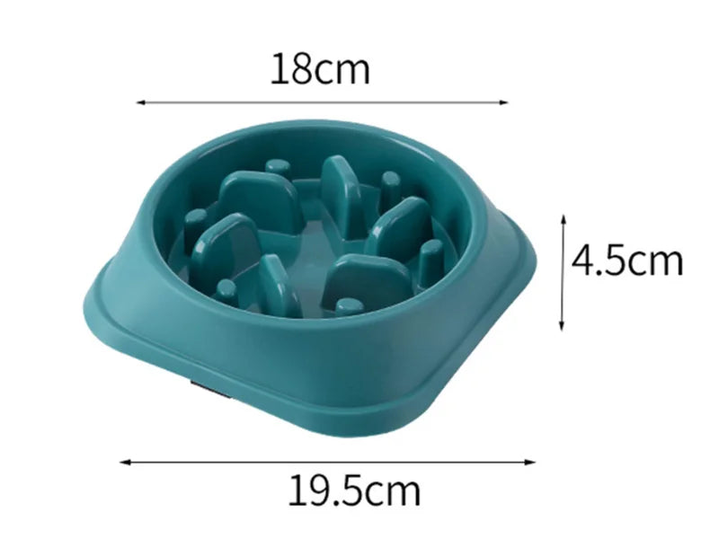 Pet Slow Feed Health Bowl