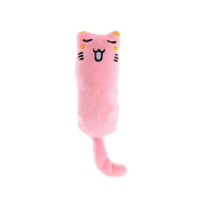 Catnip Toys Thumb Plush Pillow Teeth Grinding Bite-resistant Pet molar toys Teasing Relaxation Cat Chew Toy Pet Accessories