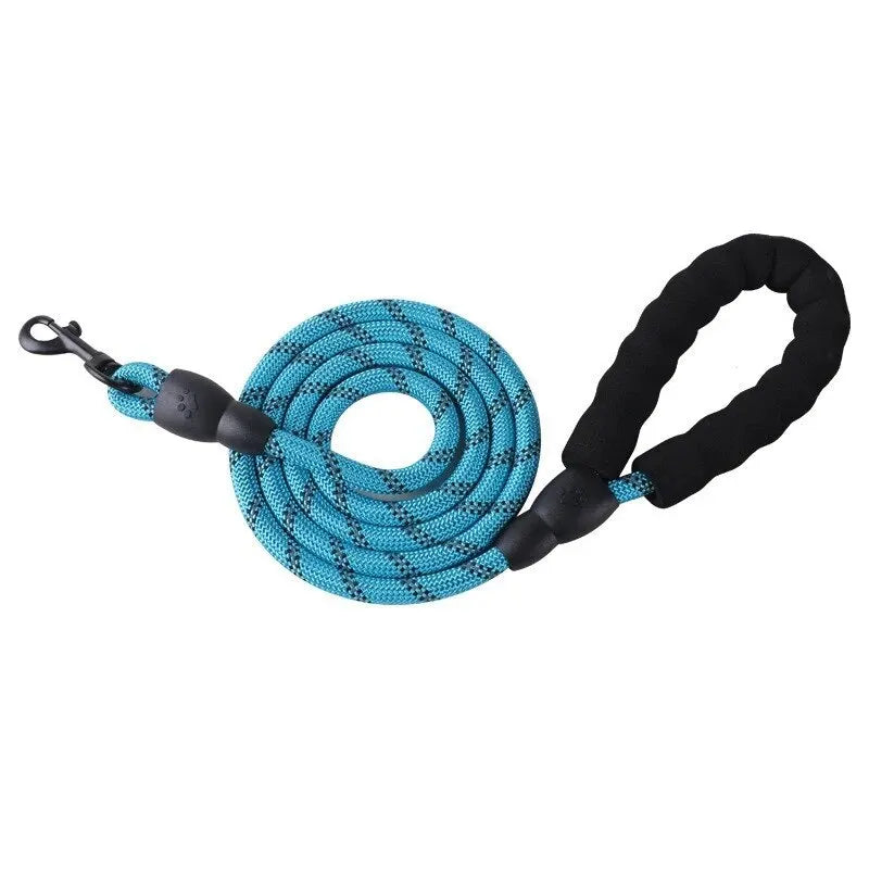 Reflective Pet Leash Nylon Round Leash Dog Walking