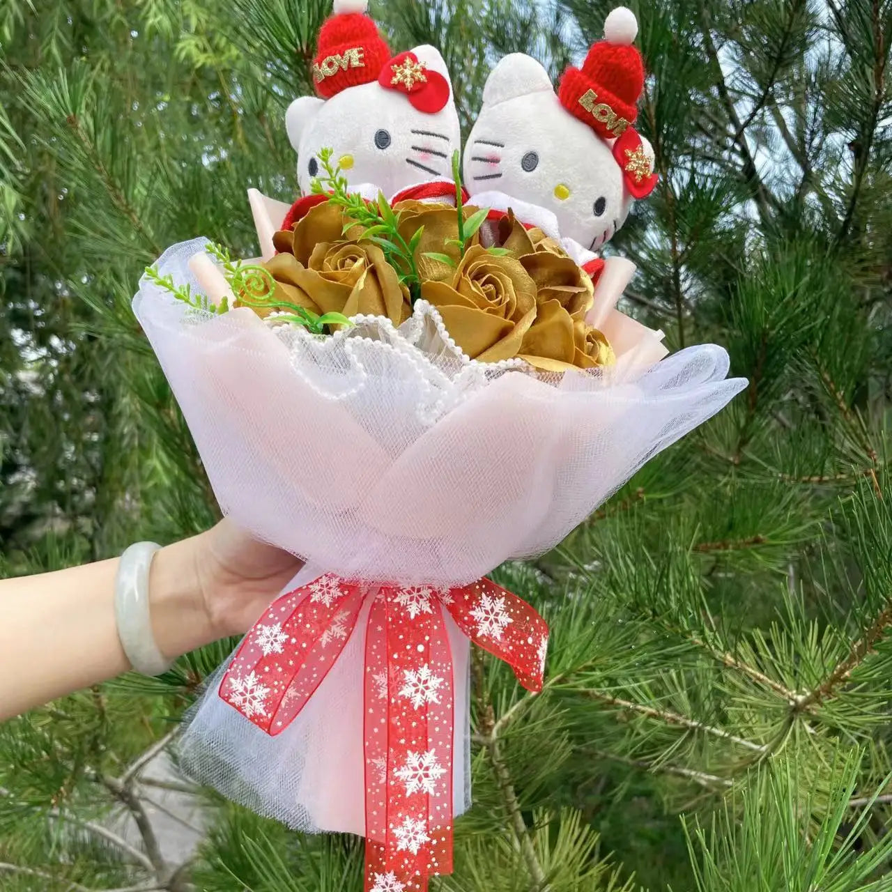 Sanrio Hello Kitty Plush Flower Bouquet