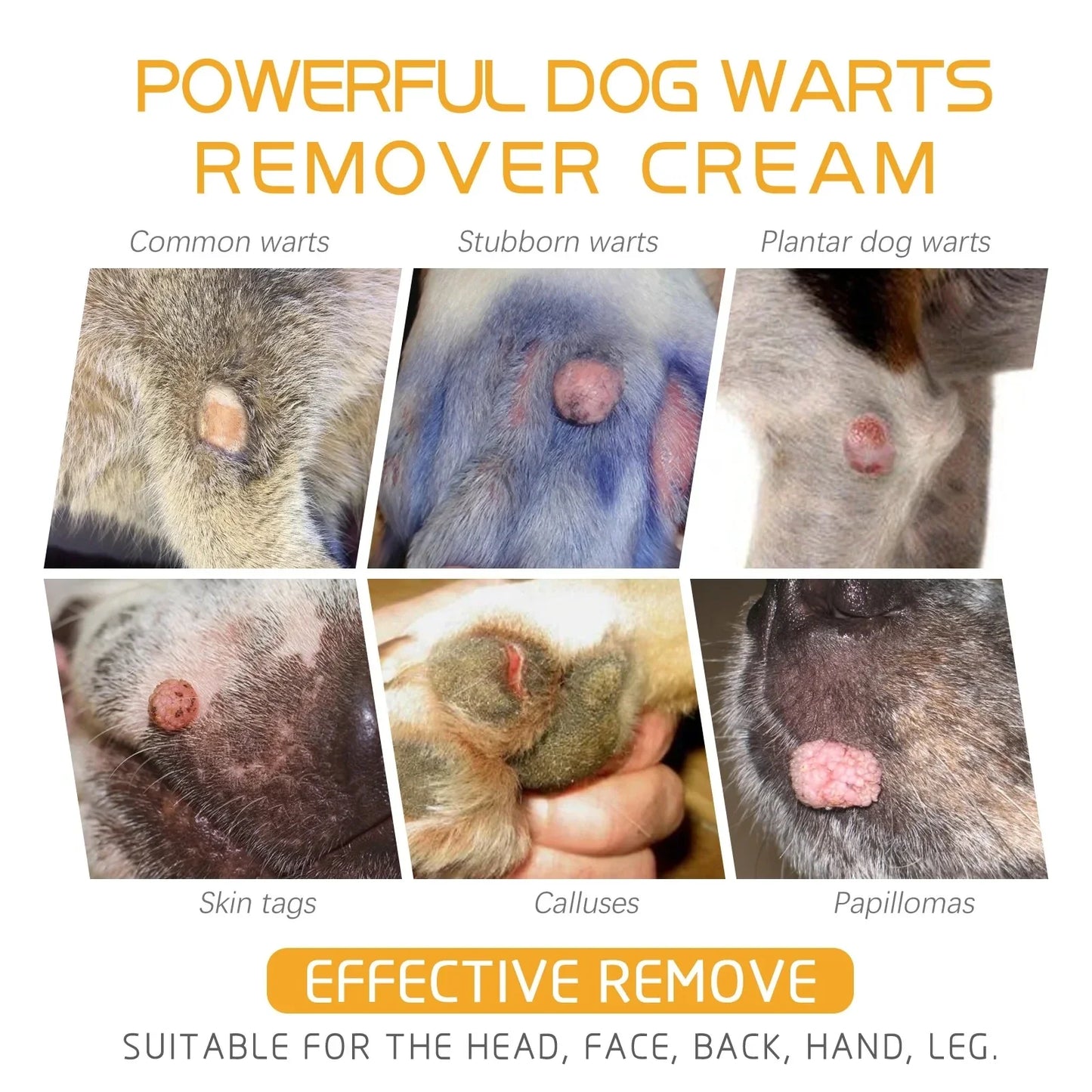 Dog Wart Remover Cream Anti Moles