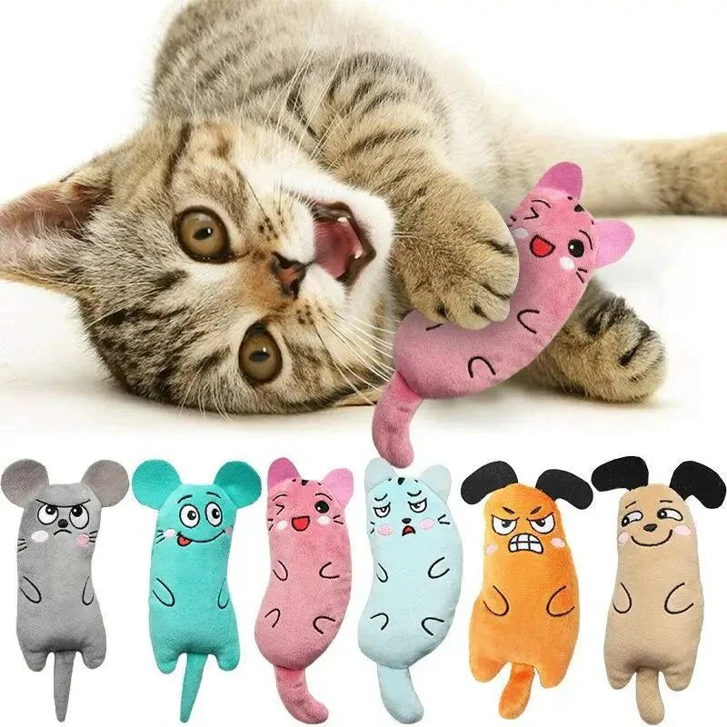 Whimsical Catnip Plush Mice