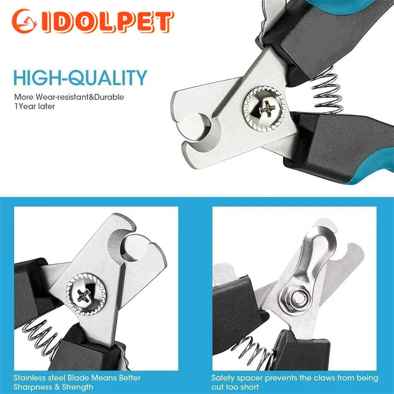 Eco-Friendly Stainless Steel Professional Claw Care Pet Nail Clipper