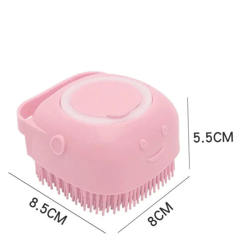 Cute Dog Bath Brush