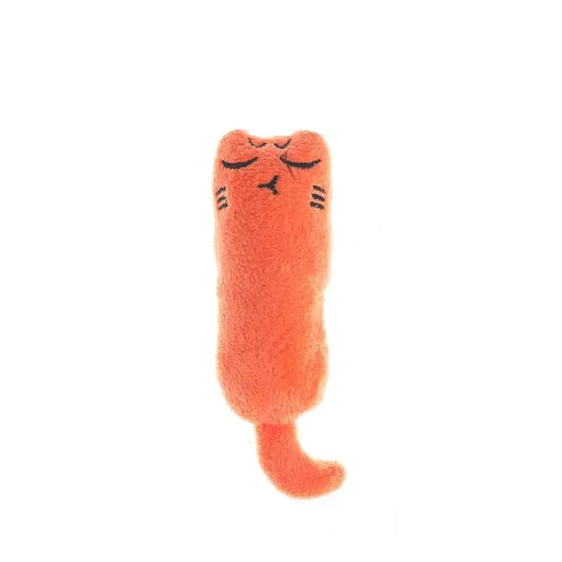 Catnip Toys Thumb Plush Pillow Teeth Grinding Bite-resistant Pet molar toys Teasing Relaxation Cat Chew Toy Pet Accessories