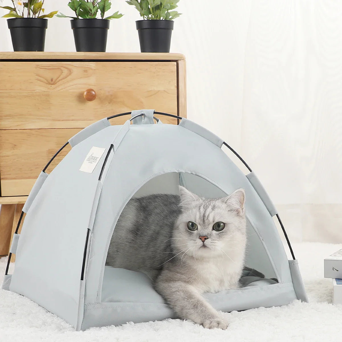 Warm Pet Tent Bed for Cats