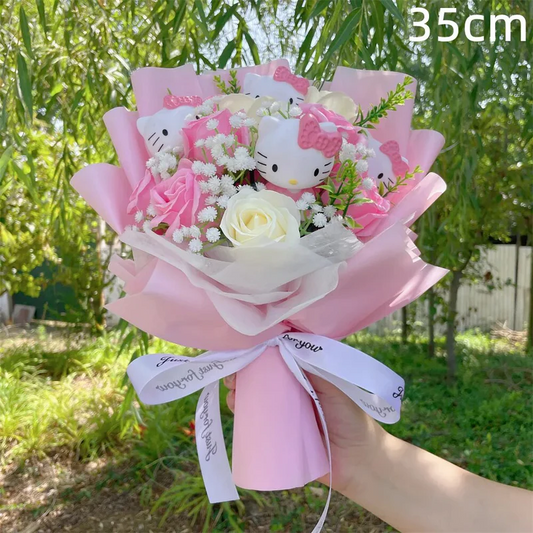 Sanrio Hello Kitty Plush Flower Bouquet