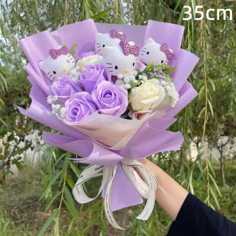 Sanrio Hello Kitty Plush Flower Bouquet