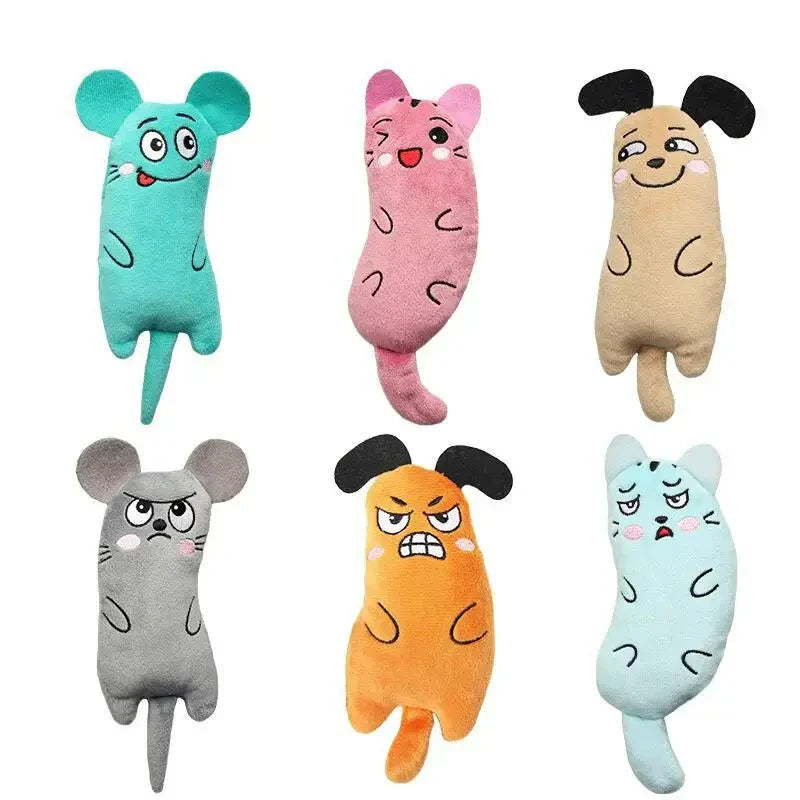 Whimsical Catnip Plush Mice