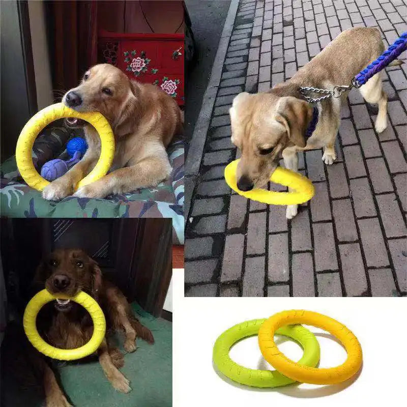 Durable Flying Disk & Puller – Floating, Anti-Bite Toy for Active Dogs