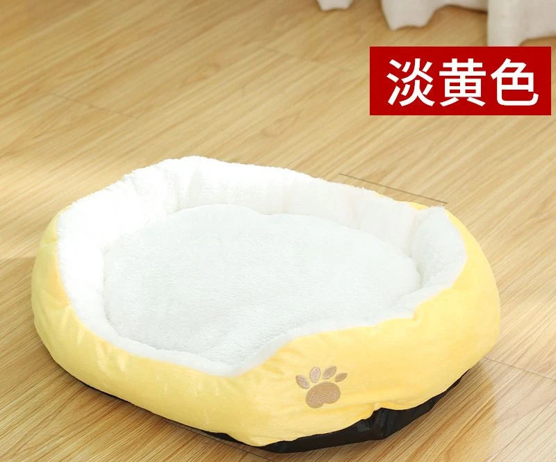 Removable And Washable Kennel Cat Kennel Round Pet Kennel Dog Bed