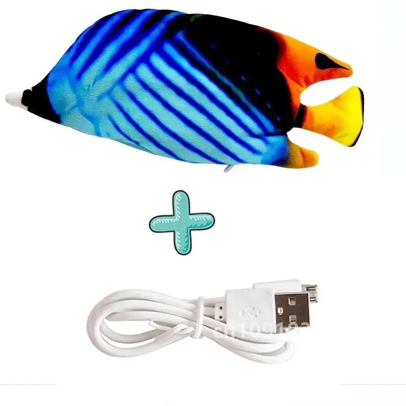 Cats USB Charger Interactive Toy Fish