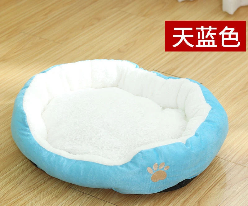 Removable And Washable Kennel Cat Kennel Round Pet Kennel Dog Bed