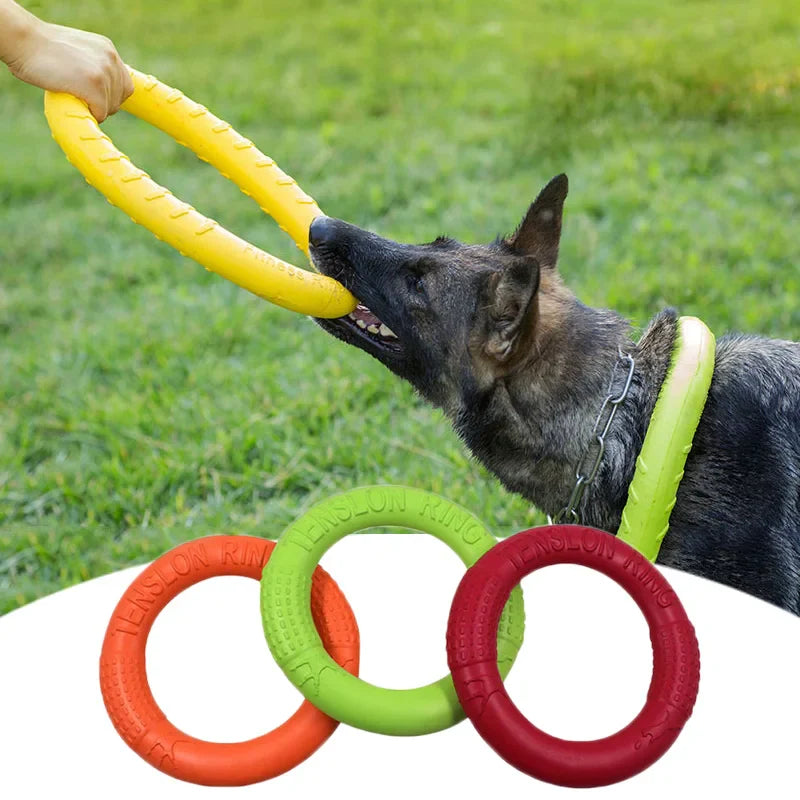 Durable Flying Disk & Puller – Floating, Anti-Bite Toy for Active Dogs