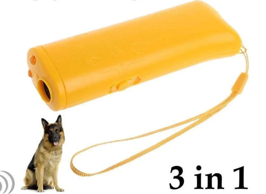 Strengthen Pet Dog Training equipment Ultrasound Repeller 3 in 1 Control Trainer Device Anti Barking Stop Bark Deterrents