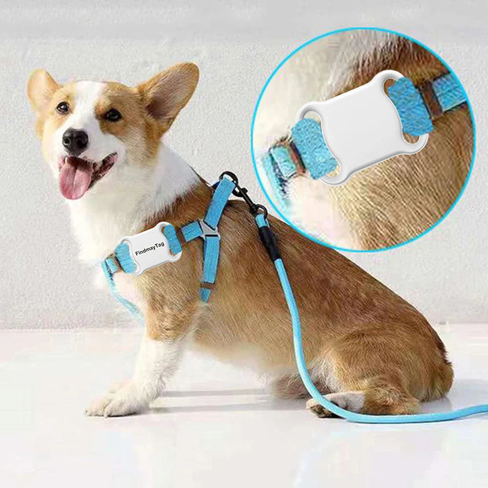 Eco-Friendly Mini Anti Lost Bluetooth Locator Tracking Collar With LED Light Pet GPS