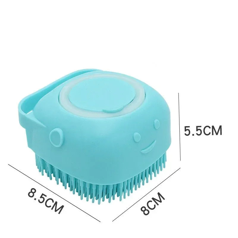 Cute Dog Bath Brush