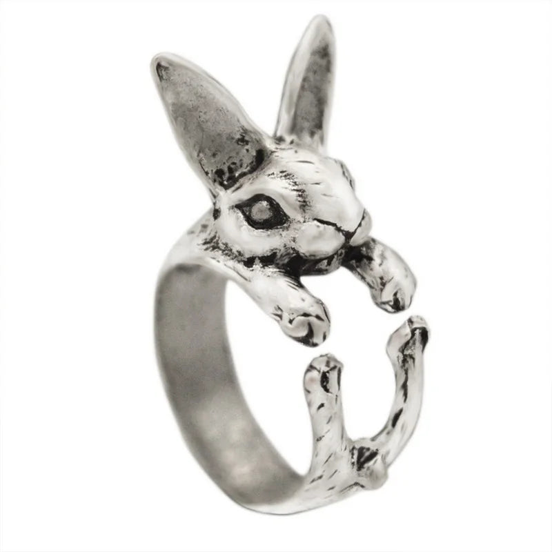 Cute Stretching Cat Ring