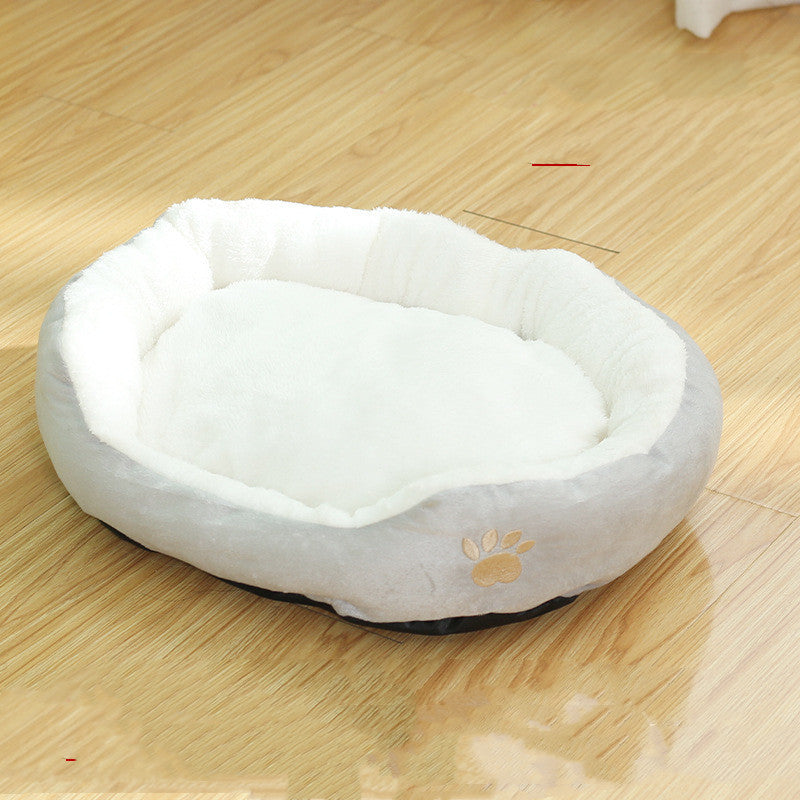 Removable And Washable Kennel Cat Kennel Round Pet Kennel Dog Bed