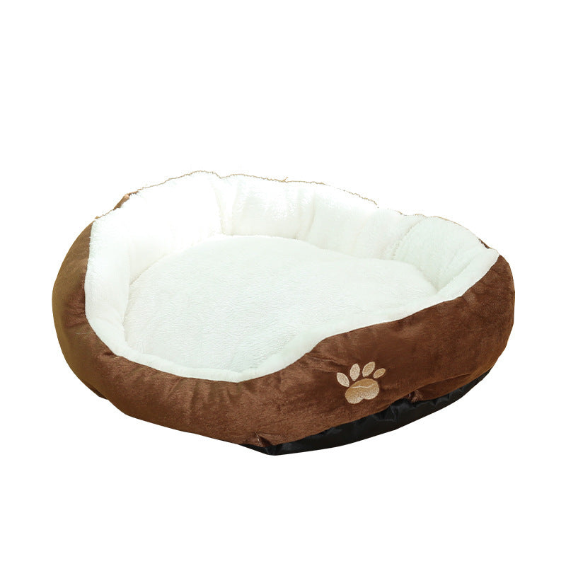 Removable And Washable Kennel Cat Kennel Round Pet Kennel Dog Bed