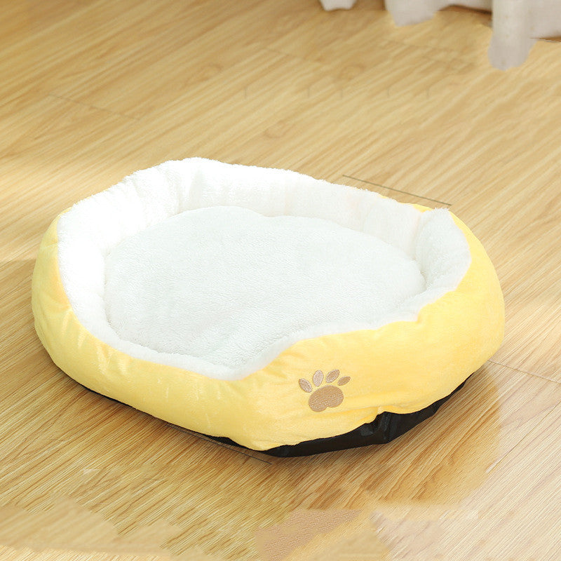 Removable And Washable Kennel Cat Kennel Round Pet Kennel Dog Bed